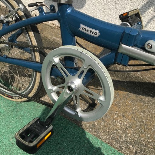 室内保管　DAHON ダホン メトロ 2008年　Blue 青