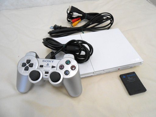 SONY PS2 本体 SCPH-90000 ホワイト 白 プレステーション2 薄型 プレステ ソニー ☆ PayPay(ペイペイ)決済可能 ☆ 札幌市 清田区 平岡