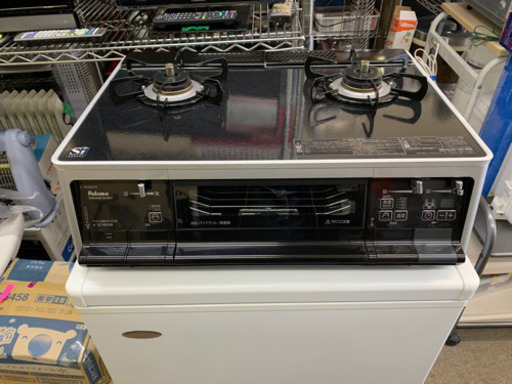 美品　パロマ 両面焼きグリルガステーブルLPガス用