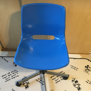 椅子 IKEAのチェアー(ブルー)