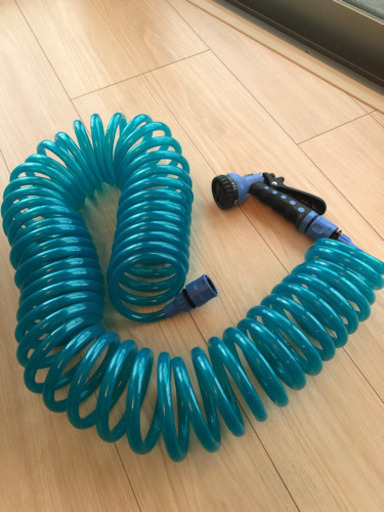 コイルホース　ノズル付き