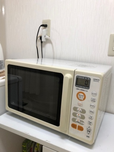 電子レンジ 日立MRO-EY6 白 (luckym) 本蓮沼のキッチン家電《電子
