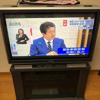 【無料】TOSHIBA製 32型 テレビ  (ハードディスクレコ...