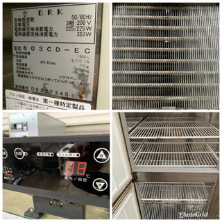 業務用DAIWA 縦型4面冷藏庫 大和冷機/ダイワ 業務用 縦型