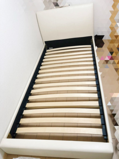シングルベッド　マットレス付