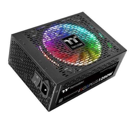 【大幅値下げ】42900円～45000円で売られている電源を15000円でお譲りいたします。1680万色に光るIRBGライト付き 1250ワット電源 80PLUS認証：Titanium（最高グレード）