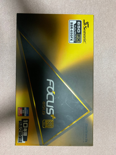 美品。seasonpic FOCUS 650W GOLD80plus
