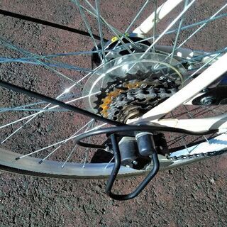 クリアランス 自転車 5段ギアー 