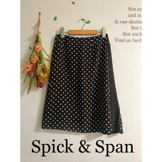 ☆Spick & Span☆スピックアンドスパン  ドット柄シフ...