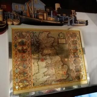 イギリス アンティーク 地図