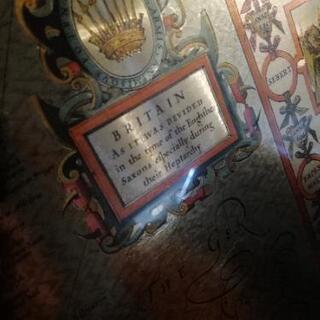イギリス アンティーク 地図