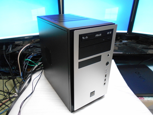自作デスクトップパソコン Windows10 64Bit CPU i5-4440 メモリ8GB SSD60GB+HDD1TB GTX660