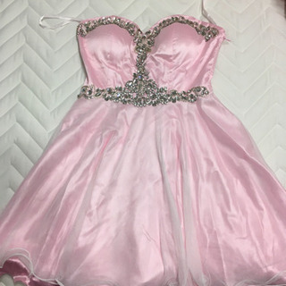 ドレス　ピンク