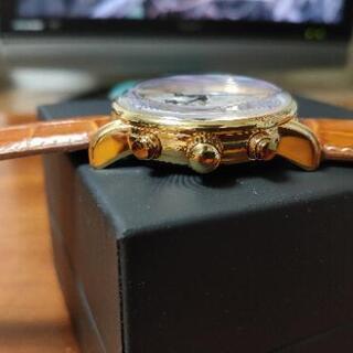 ツェッペリン　Zeppelin 100周年 限定モデル クロノグラフ メンズ腕時計 7680-5