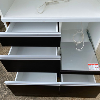 #KM22 高橋木工所 エトワール 90オープン 食器棚 定価 ¥57089