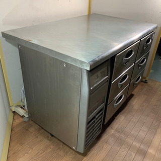 NEW ARRIVALフクシマ ドロワー冷蔵コールドテーブル YDW-120RM2 W1200×D750×H800 中古★93305 フクシマ