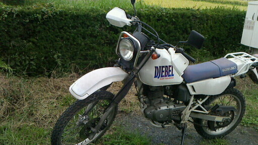 スズキ　ジェベル１２５　ジャンク　現状渡し　取りに来てくれる方　不動車　廃車済み