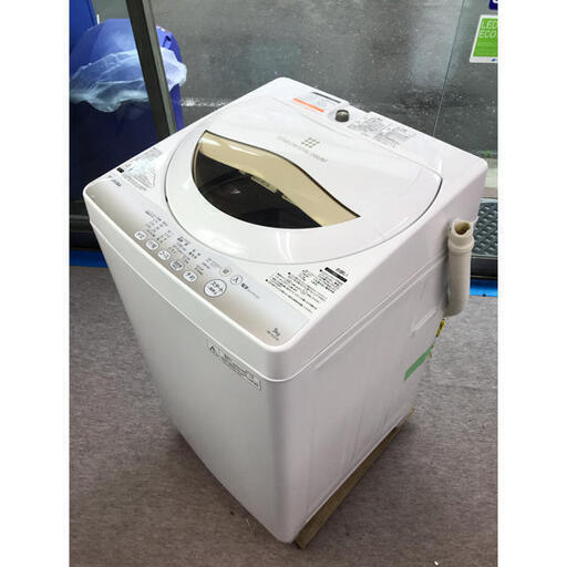 【近隣配送、設置費無料】TOSHIBA 5.0kg電気洗濯機 AW-5G2 2015