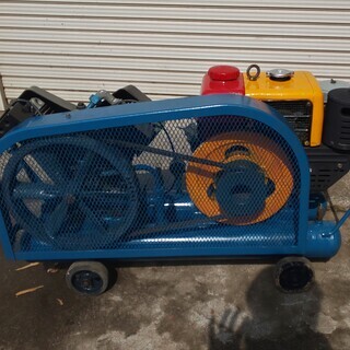 鹿児島発 岩田 ディーゼルエンジンコンプレッサー SUD-222P