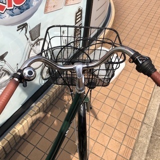 27インチ自転車 後ろカゴ付き 6速 オートライト【江戸川区内送料無料】AL font