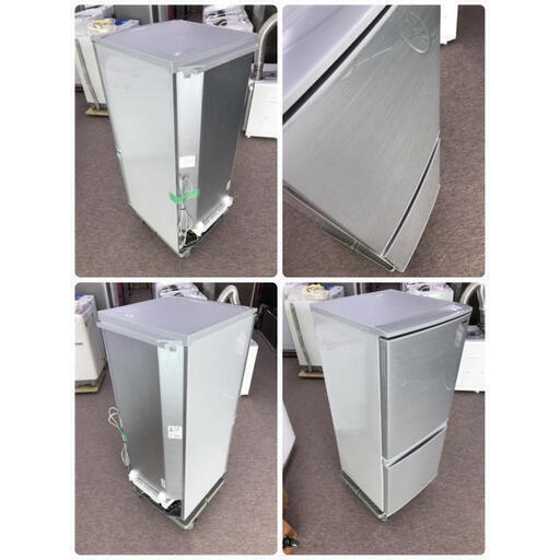 【近隣配送、設置費無料】SHARP 2ドア冷凍冷蔵庫 SJ-D14D-S 2017