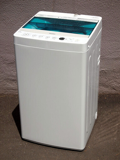 【6ヶ月保証付】26　ハイアール 4.5kg 全自動洗濯機 JW-C45A 10分時短洗濯 一人暮らしに最適 ☆2017年製
