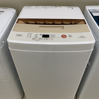洗濯機 アクア AQUA AQW-BK50E(W) 2017年製...