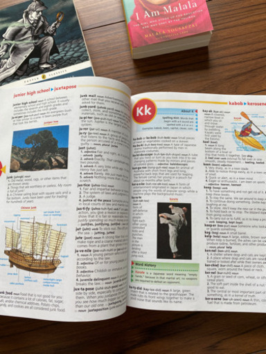 英語子ども用辞書洋書5冊セット いおりん 鳥取の語学 辞書の中古あげます 譲ります ジモティーで不用品の処分
