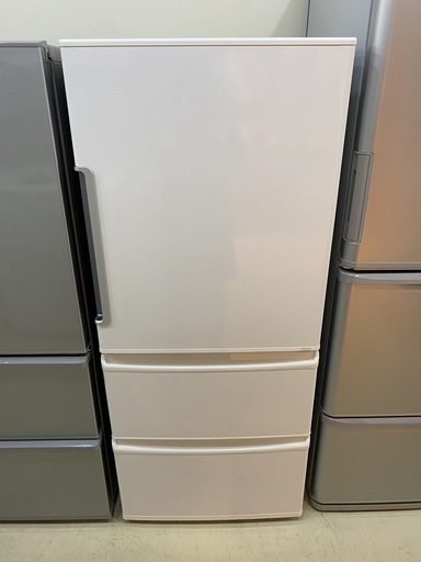 冷蔵庫 AQUA アクア AQR-271E(W) 2016年製 3D 272L 白 中古品