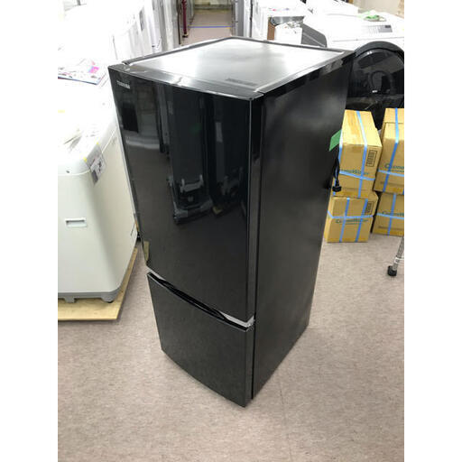【近隣配送、設置費無料】TOSHIBA 2ドア冷凍冷蔵庫 GR-P15BS 2019