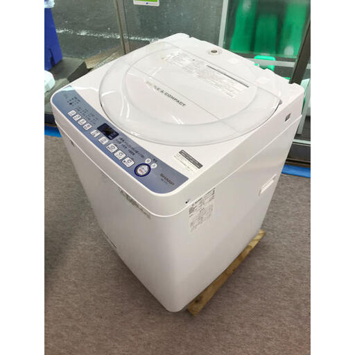 【最大90日補償】SHARP 7.0kg全自動電気洗濯機 ES-T711-W 2019