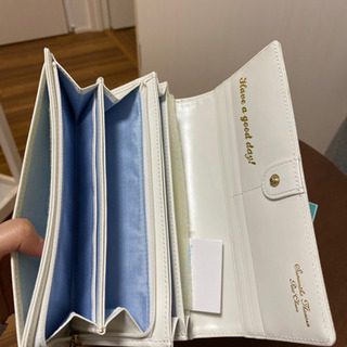新品】Samantha Thavasa 財布 白のラメ