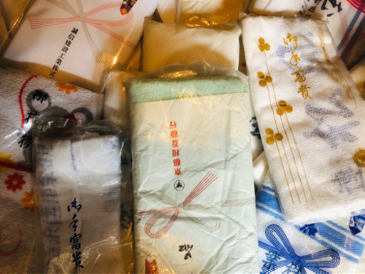 タオル大量！粗品・挨拶品・景品・記念品ばかり 新品未使用