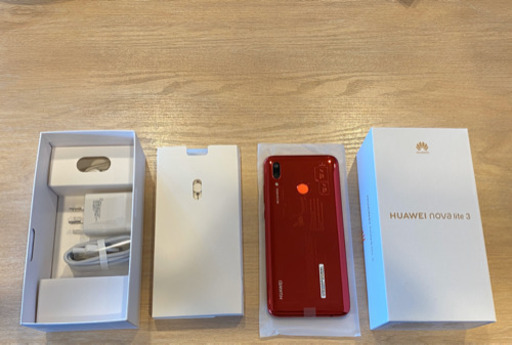 HUAWEI  NOVA LITE 3 SIMフリー端末　人気色　Android  楽天アンリミット