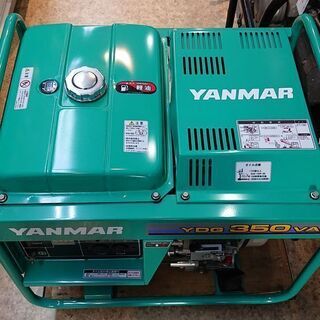 【美品】ヤンマー ディーゼル発電機 YDG350VA