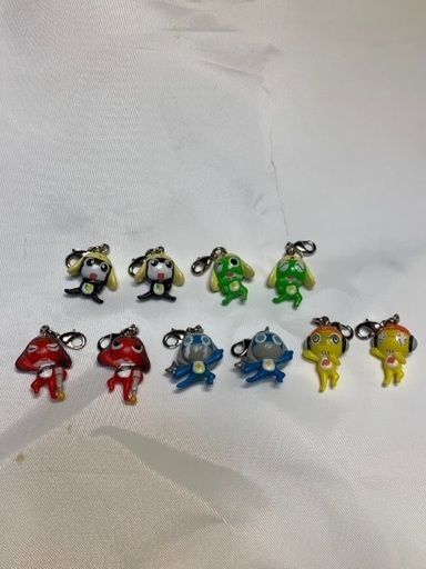 ケロロ軍曹のマスコットフィギュア10体セット ハヤシ 青山のフィギュアの中古あげます 譲ります ジモティーで不用品の処分