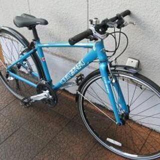 〔中古〕ルイガノ・アルミフレームクロスバイク２０１２年モデル（３X9の２７段変速・７００－３２C）