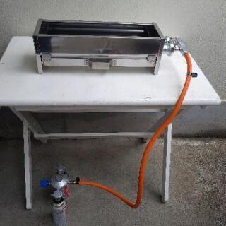 本格的な 焼き鳥調理に やきとり焼器 業務用キッチンカーに 