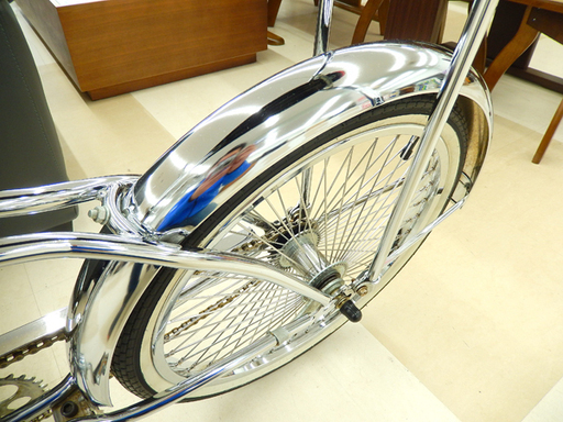 札幌市/清田区 ローライダー自転車 20インチ ローチャリ ローライダー チカーノ カスタム ミニベロ ビーチクルーザー 4