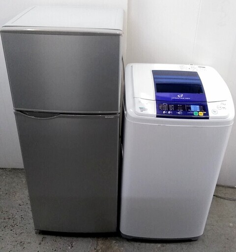 配達設置　生活家電セット　冷蔵庫　洗濯機　スリムサイズ　新生活に