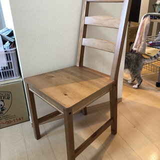 IKEA  ダイニングチェア 4脚 + クッション