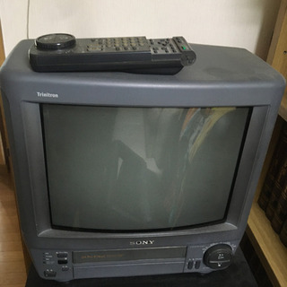 お取引中　ＶＨＳ対応ブラウン管テレビ　ジャンク品