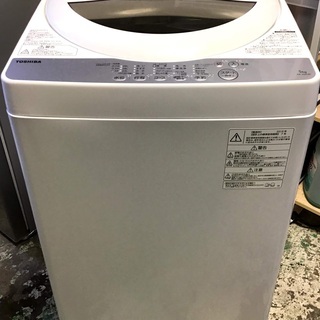 【送料無料・設置無料サービス有り】洗濯機 2019年製 TOSHIBA AW-5G6　中古