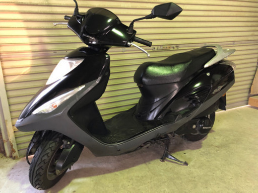 【売約済】ホンダ 125cc E-彩（イーサイ） スペイシー SDH27T 実働 タイヤバリ溝 バッテリー新品 インジェクションバイク スクーター