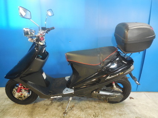 SUZUKI アドレスV100-S 黒 スプリングキャンペーン 諸経費無し 消費者