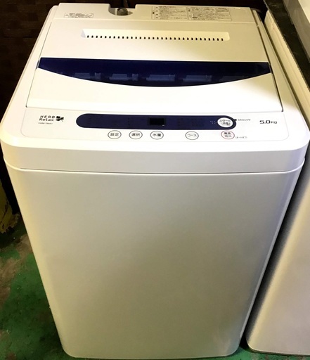 【送料無料・設置無料サービス有り】洗濯機 2018年製 HerbRelax YWM-T50A1 中古
