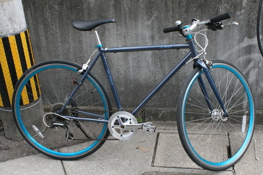 商談中通勤時のコロナ対策に！ クロスバイク フラットバー - クロスバイク 