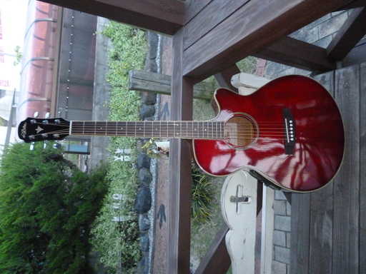 心と体の健康 値下げしました‼️ エレキアコースティックギター　ARIA FET500 アコースティックギター