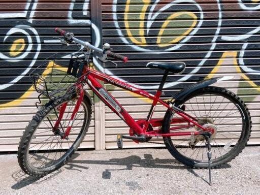 ★自転車美品★ SPEED★子供用★ ワインレッド★24インチ★