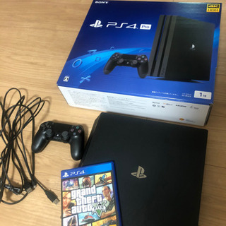 【交渉中】PS4Pro 1TB ＋ GTA5 交渉中】PS4Pro 1TB ＋ GTA5